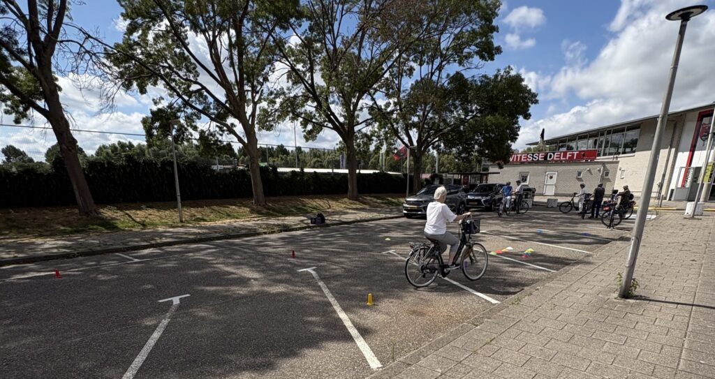 Praktijk fietsles delft